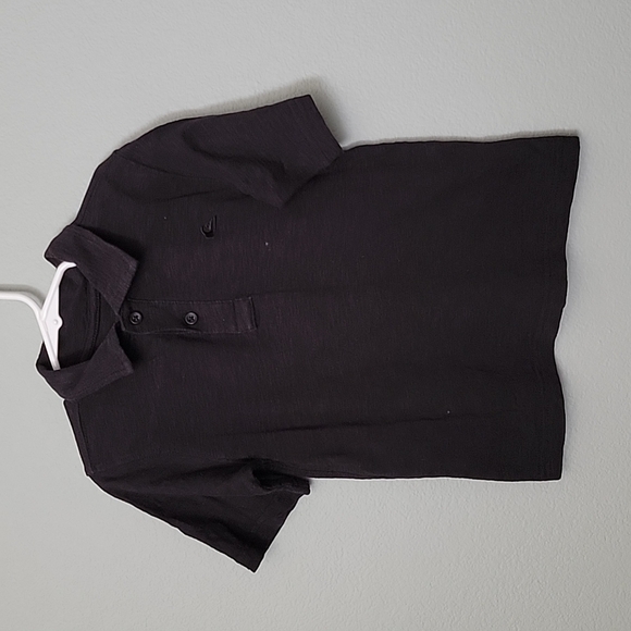 Quiksilver black boys polo tee Size 4 - Picture 1 of 6